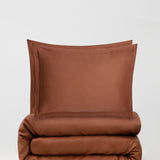 Bettwäsche aus Baumwolle und Tencel mit 400 Fäden, Satin, 200x220 cm