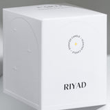 Duftende Sojawachskerze mit Holzdocht "Riyad", 210 g