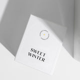 Duftende Sojawachskerze mit Holzdocht "Sweet Winter", 210 g