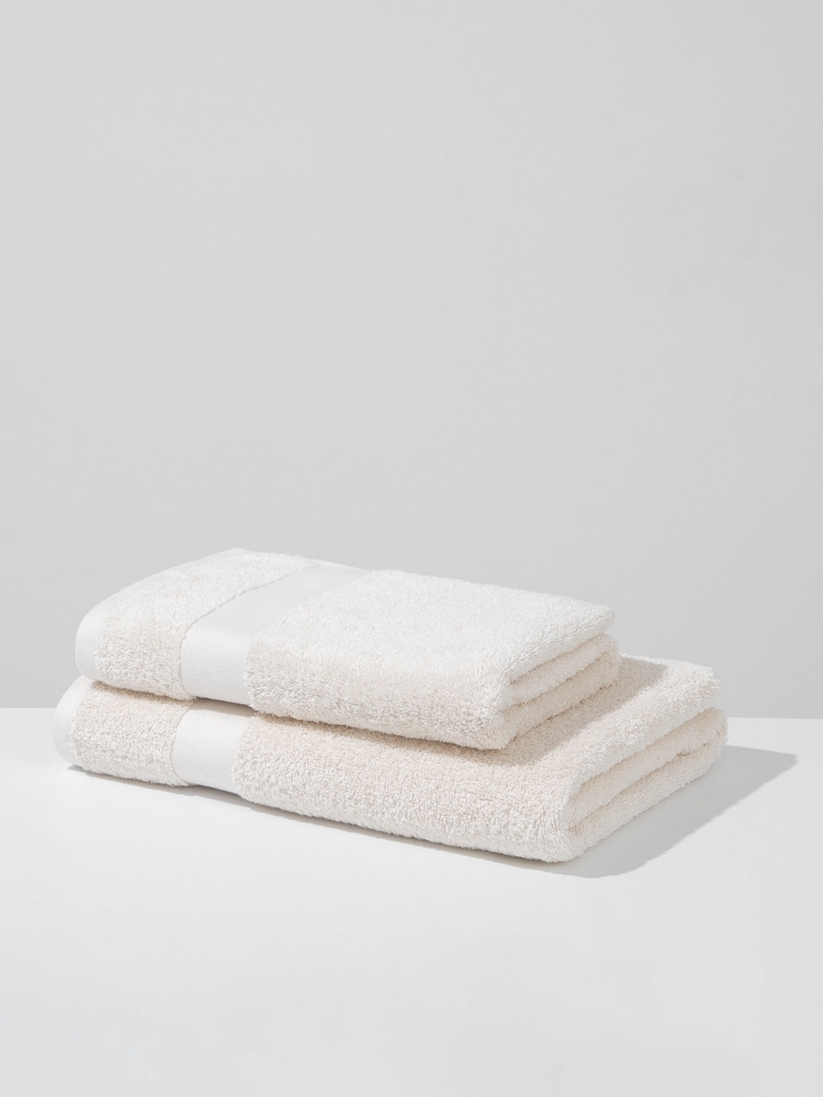 Baumwollhandtuch-Set - (2 VNT, 50x90, 70x140 cm)