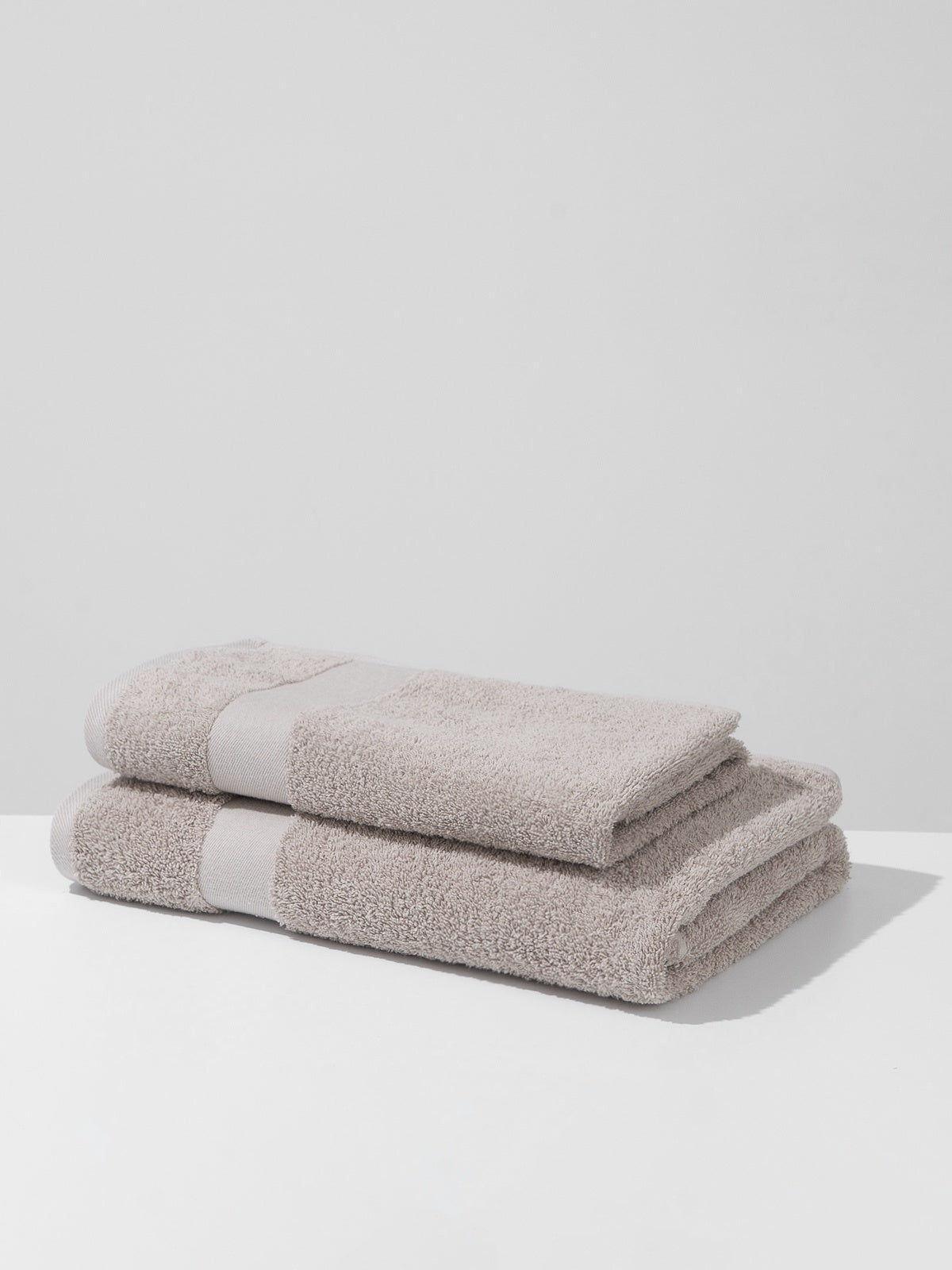 Baumwollhandtuch-Set - (2 VNT, 50x90, 70x140 cm)