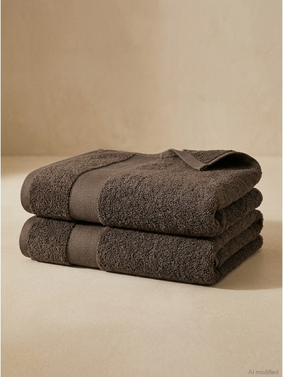 Baumwollhandtuch-Set - (2 VNT, 50 x 90 cm)