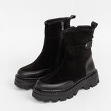 Lederstiefeletten für Damen