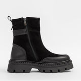 Lederstiefeletten für Damen