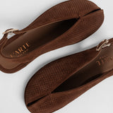 Damen-Ledersandalen