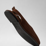 Damen-Ledersandalen