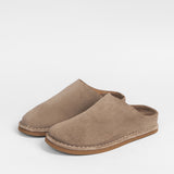 Leder-Outdoor-Pantoffeln für Damen