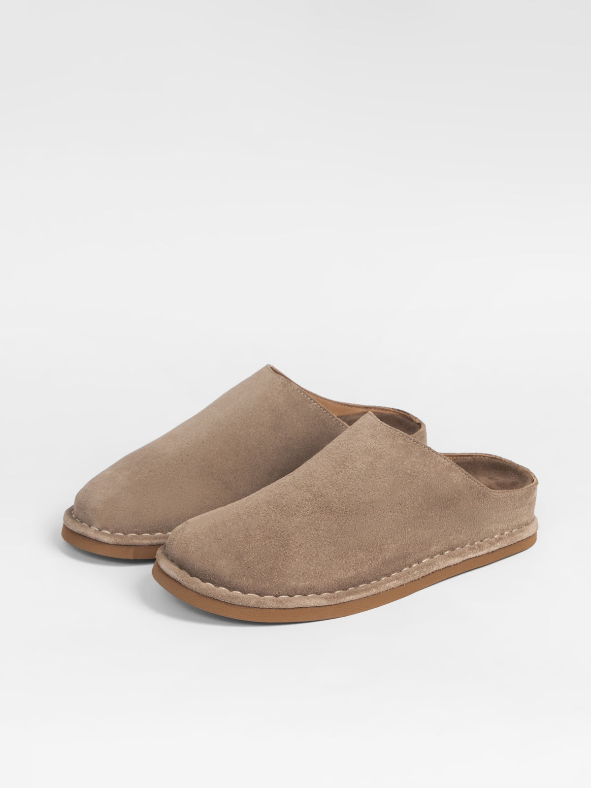 Leder-Outdoor-Pantoffeln für Damen