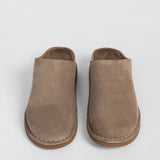 Leder-Outdoor-Pantoffeln für Damen
