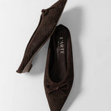 Damen-Lederslipper