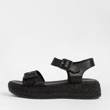 Damen-Ledersandalen