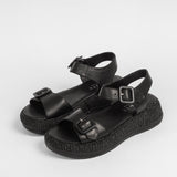 Damen-Ledersandalen