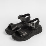 Damen-Ledersandalen