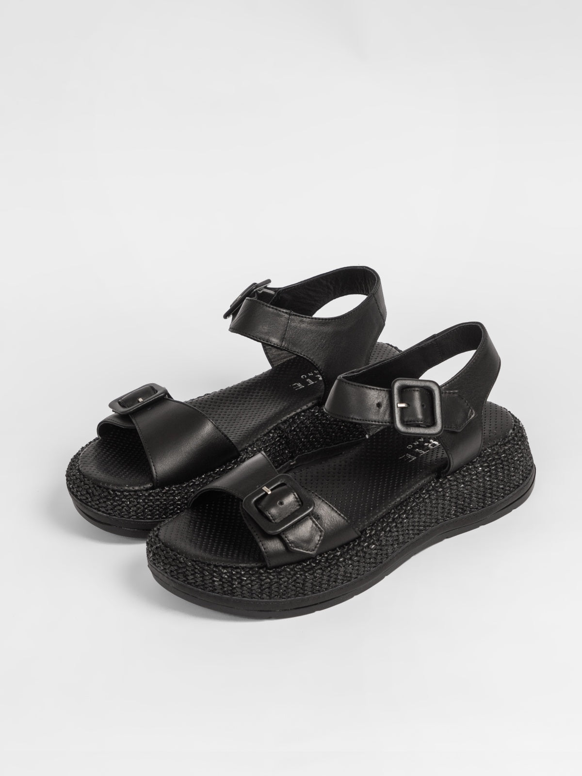 Damen-Ledersandalen