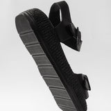 Damen-Ledersandalen