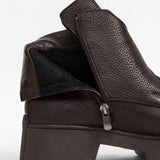 Lederstiefeletten für Damen