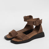 Damen-Ledersandalen
