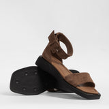 Damen-Ledersandalen