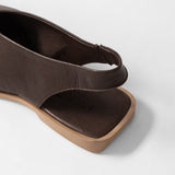 Damen-Ledersandalen