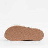 Damen-Leder-Outdoor-Pantoffeln mit Futter