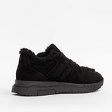 Damen-Freizeitschuhe aus Leder mit Innenfutter