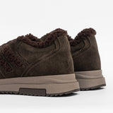 Damen-Freizeitschuhe aus Leder mit Innenfutter