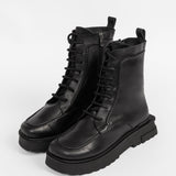 Lederstiefeletten für Damen