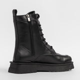 Lederstiefeletten für Damen