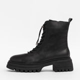 Lederstiefeletten für Damen