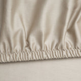 Set: Satin-Bettwäsche-Set, 160x200 cm, und Satin-Laken mit Gummizug, 160x200 cm