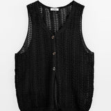 Moteriška megzta liemenė