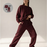 Pullover und Hose für Frauen, Heavy Cotton