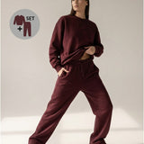 Pullover und Hose für Frauen, Heavy Cotton