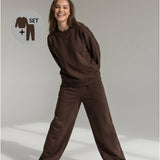 Pullover und Hose für Frauen, Heavy Cotton