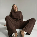 Pullover und Hose für Frauen, Heavy Cotton