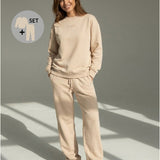 Pullover und Hose für Frauen, Heavy Cotton