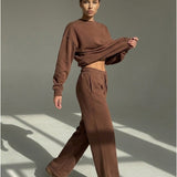 Pullover und Hose für Frauen, Heavy Cotton