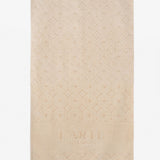 Set: großes Velourstuch (90 x 170 cm) und Sojawachs-Duftkerze "Mystical oud" 220 g