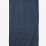 Set: großes Velourstuch (90 x 170 cm) und Sojawachs-Duftkerze "Mystical oud" 220 g