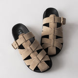 Damen Ledersandalen
