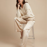 Moteriškas megztinis su alpakos vilna