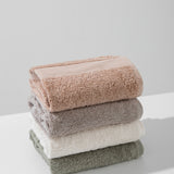 Set Baumwollhandtücher im Korb – MIX (4 Stück, 35 x 35 cm)