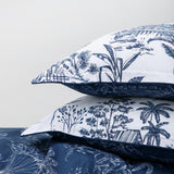 Zweiseitiges Satin-Bettwäscheset aus Baumwolle mit Fadenzahl 400 und Tencel-Faser