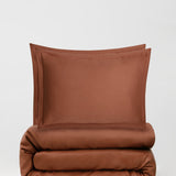 Satin-Bettwäsche-Set aus Baumwolle mit Fadenzahl 400 und Tencel-Faser